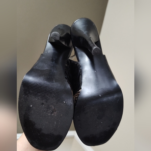 Vintage Guess peep toe slingback heels - Picture 8 of 9